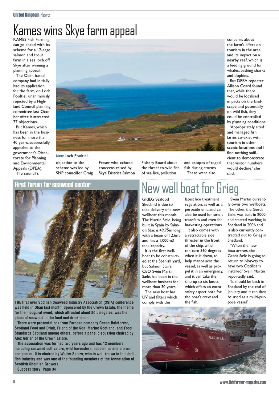 Fish Farmer Magazine Preview Pages
