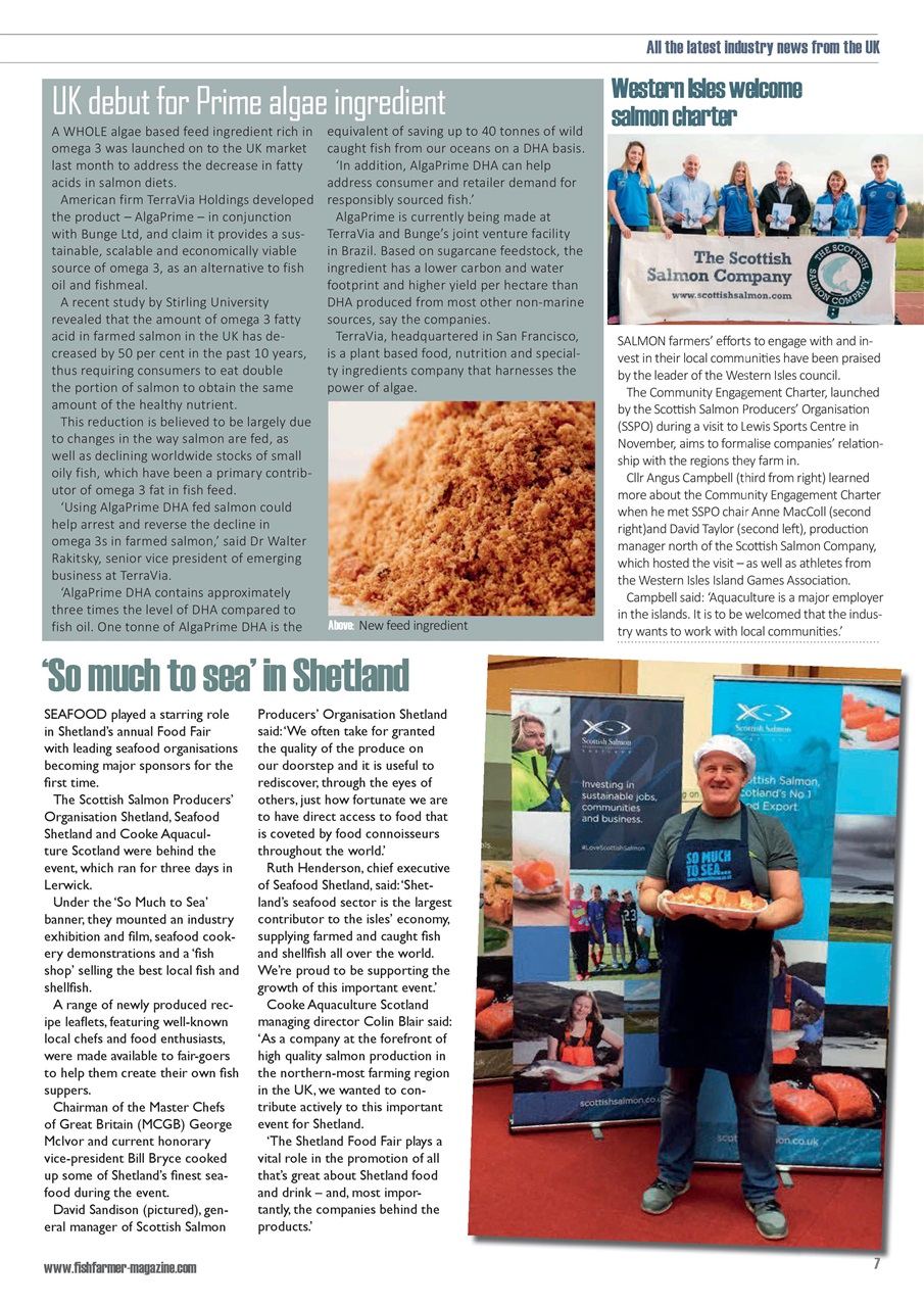 Fish Farmer Magazine Preview Pages