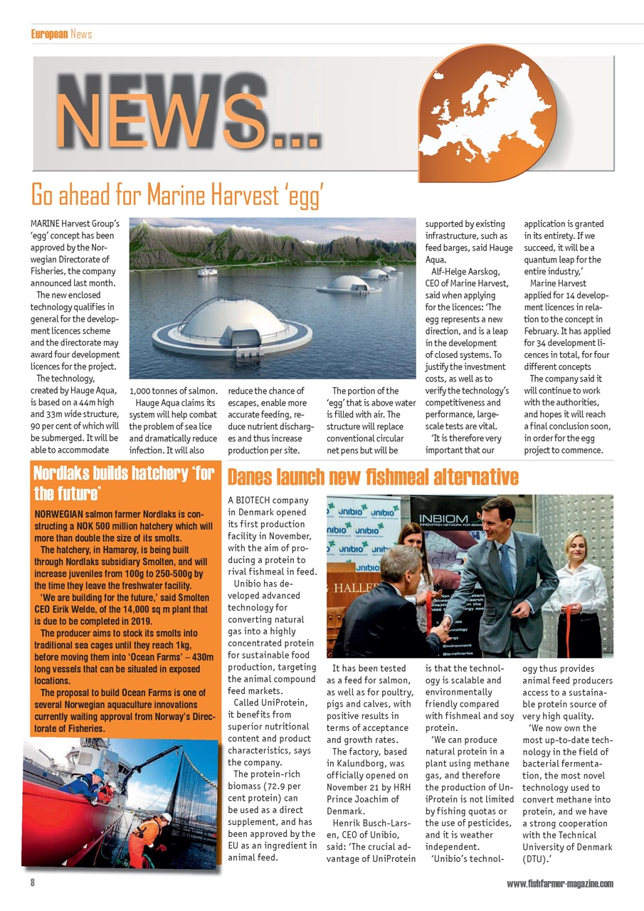 Fish Farmer Magazine Preview Pages