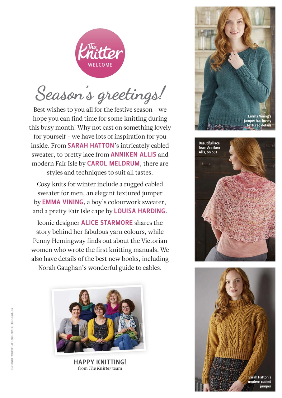 The Knitter Preview Pages