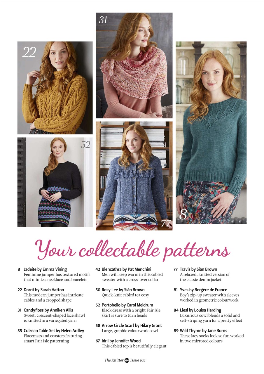 The Knitter Preview Pages