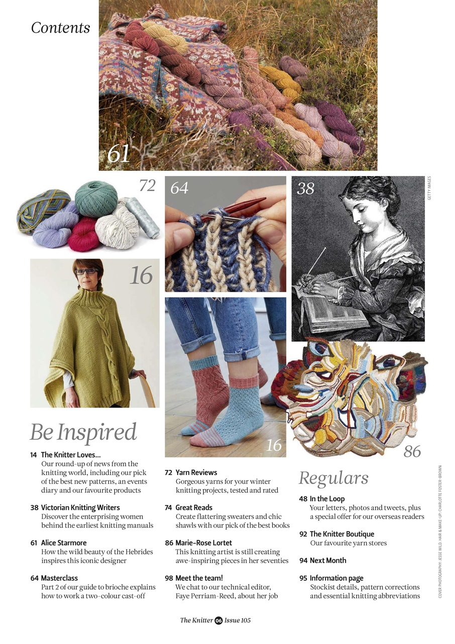 The Knitter Preview Pages