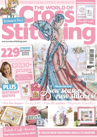 The World of Cross Stitching issue January 2017
