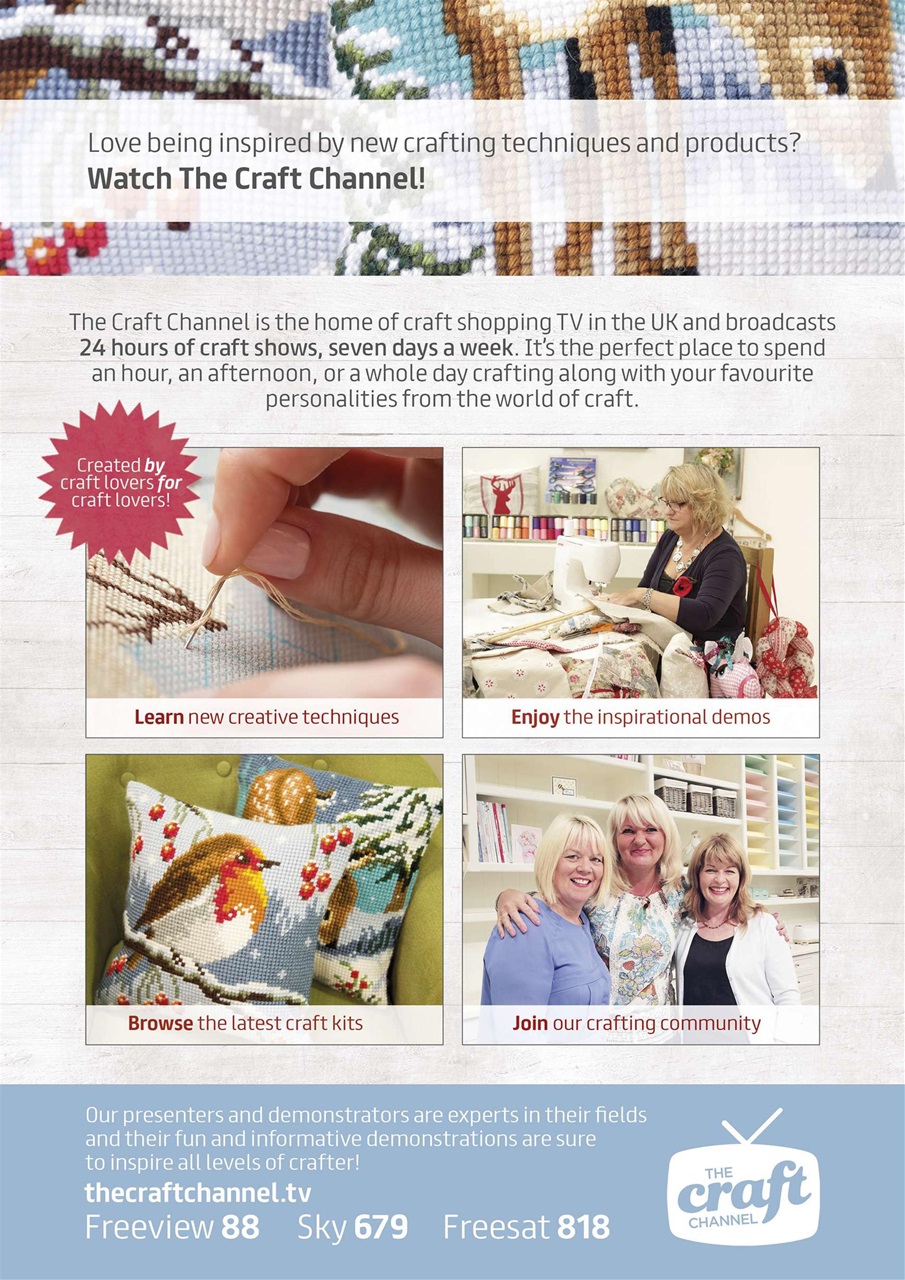 The World of Cross Stitching Preview Pages