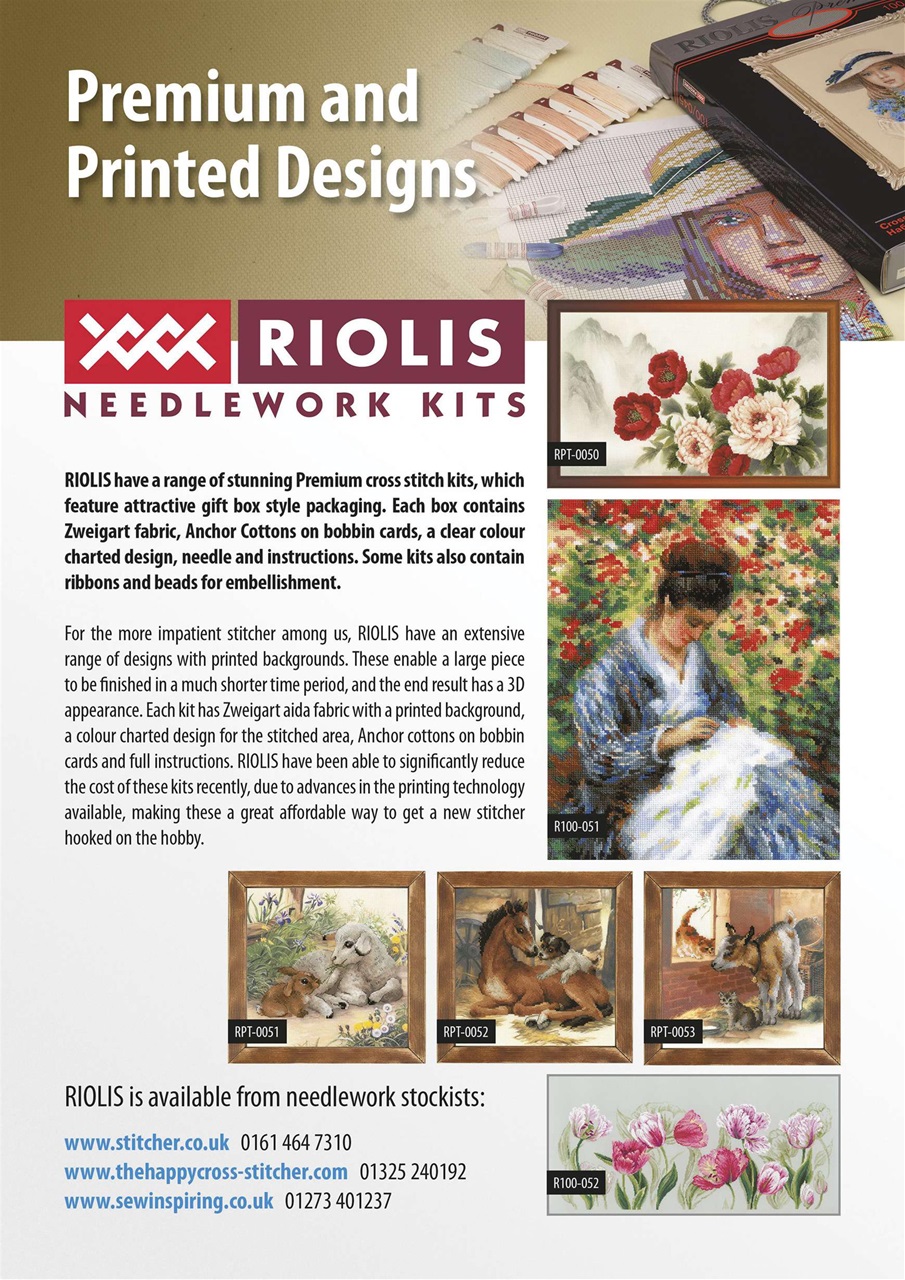 The World of Cross Stitching Preview Pages