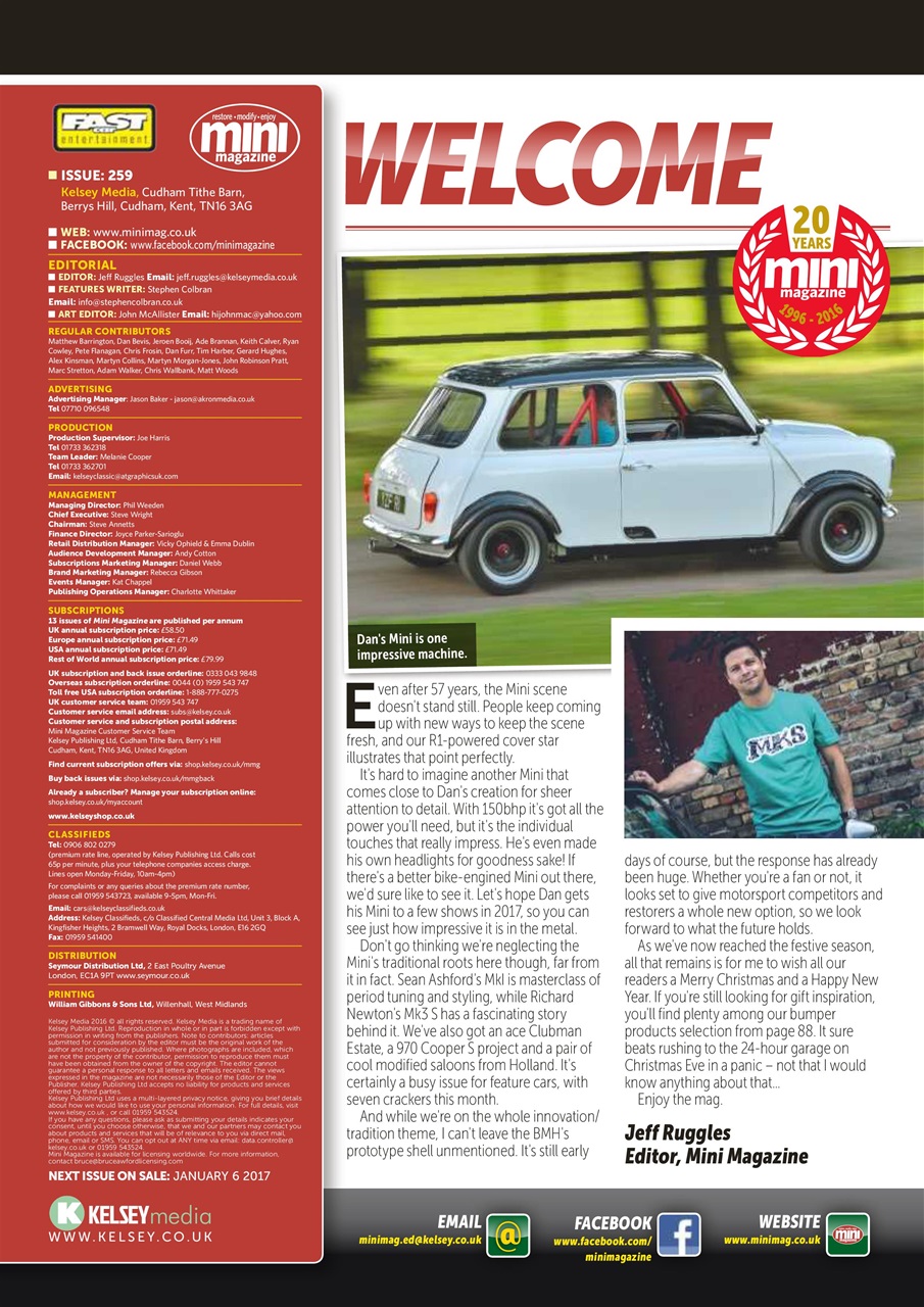 Mini Magazine Preview Pages