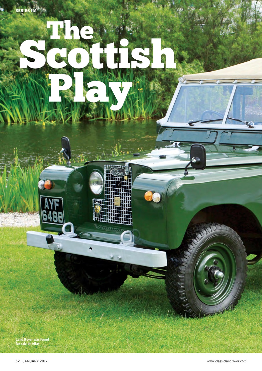 Classic Land Rover Magazine Preview Pages