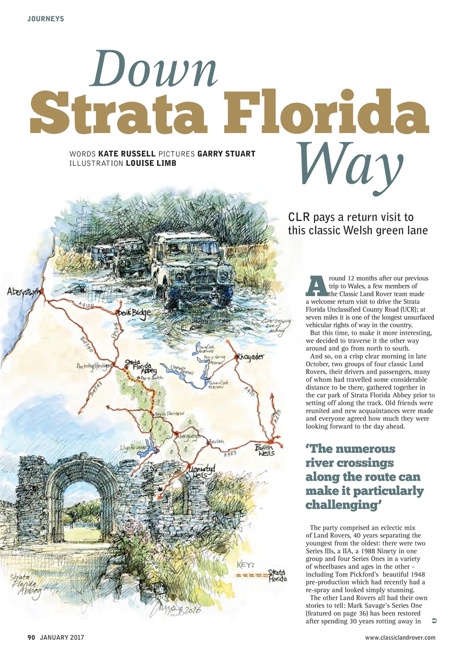 Classic Land Rover Magazine Preview Pages