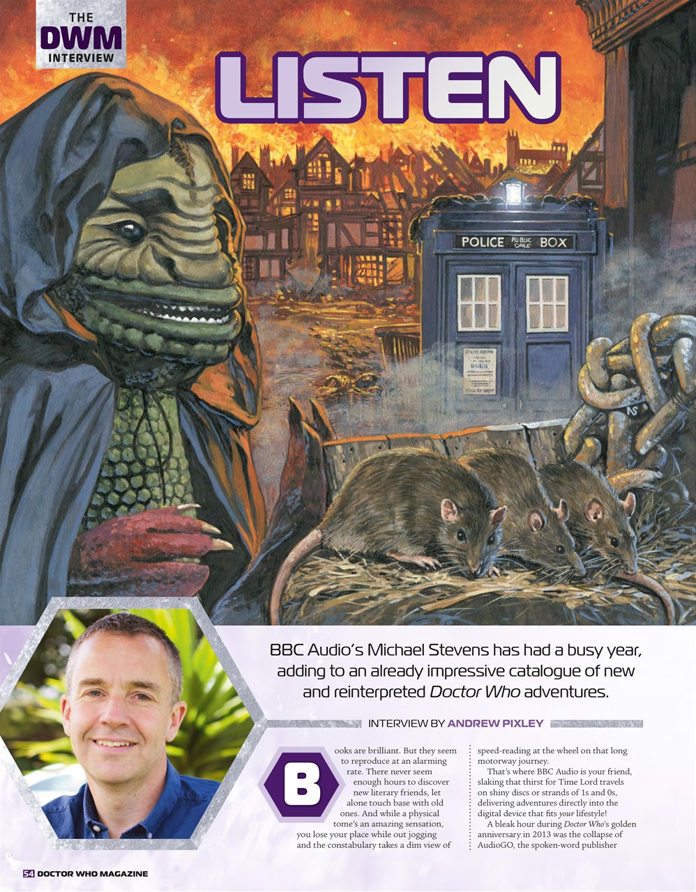 Doctor Who Magazine Preview Pages