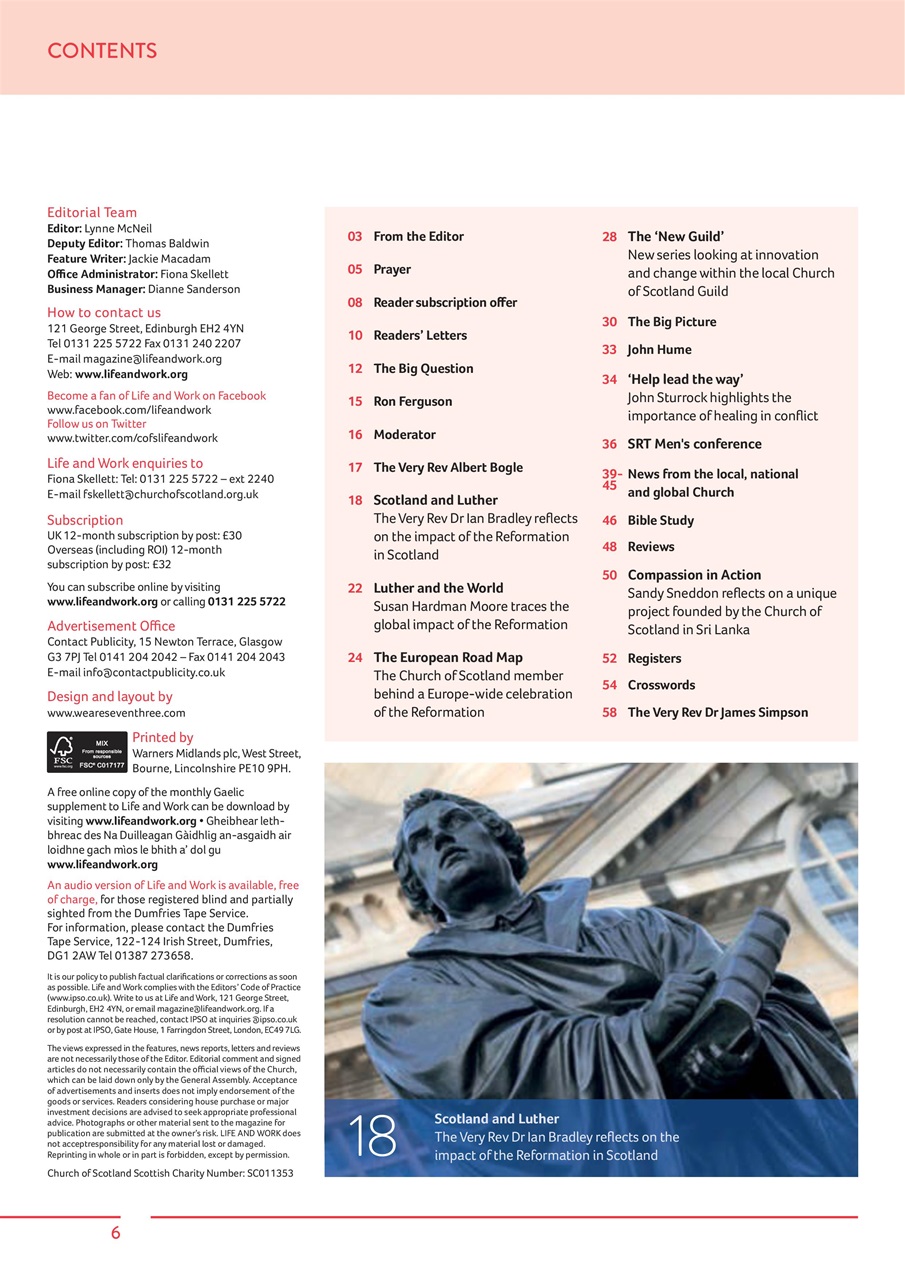 Life and Work Preview Pages