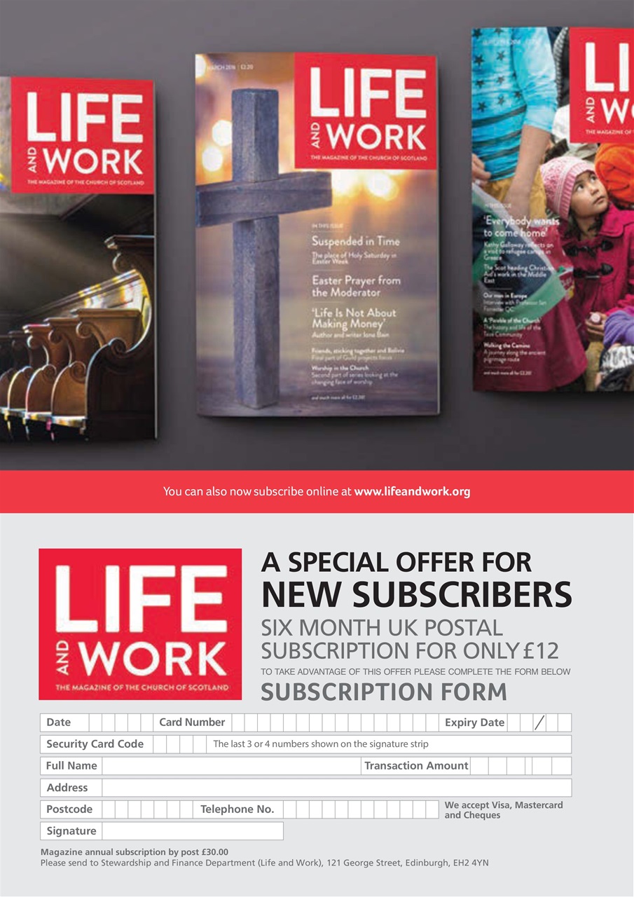 Life and Work Preview Pages