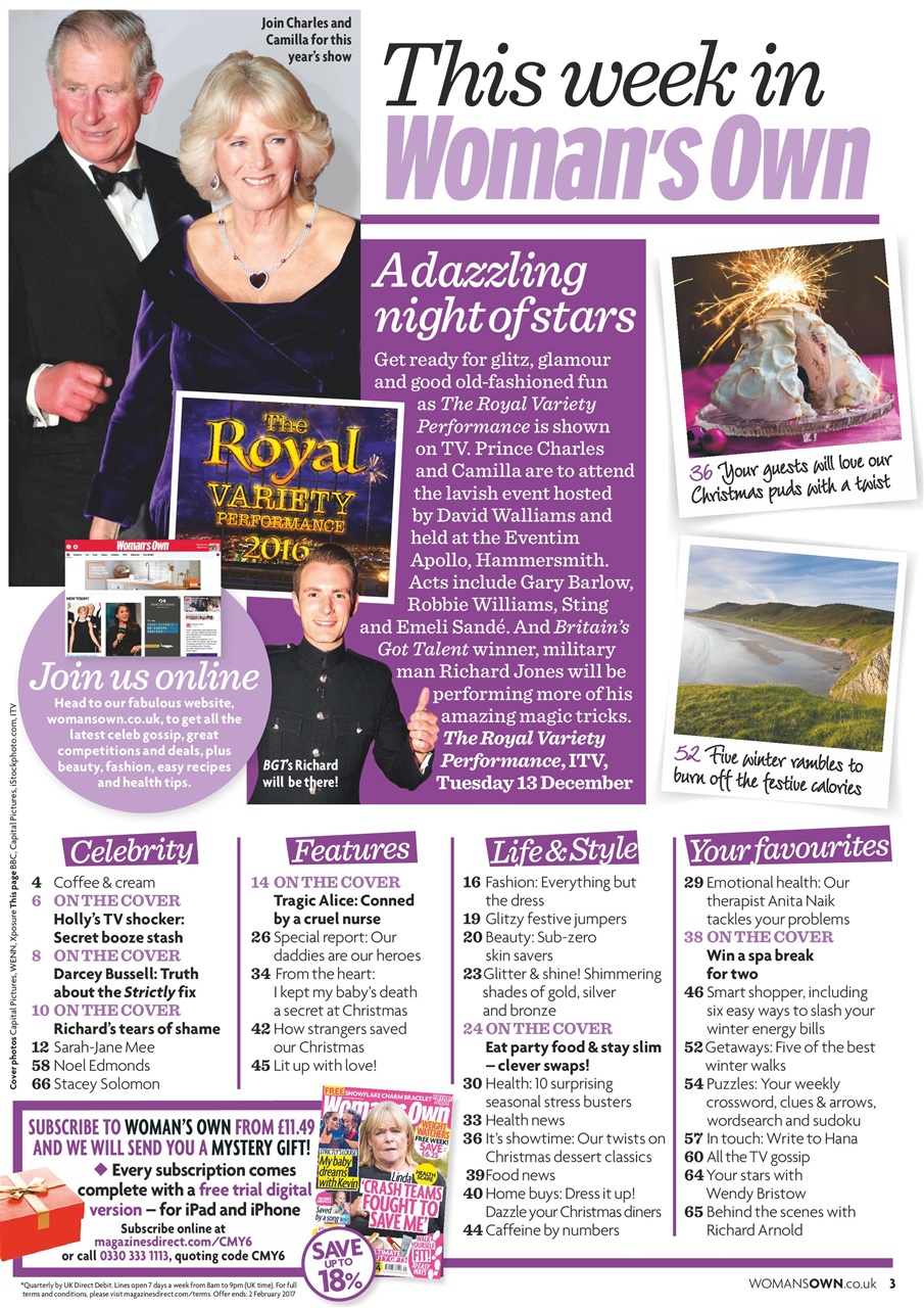 Woman's Own Preview Pages