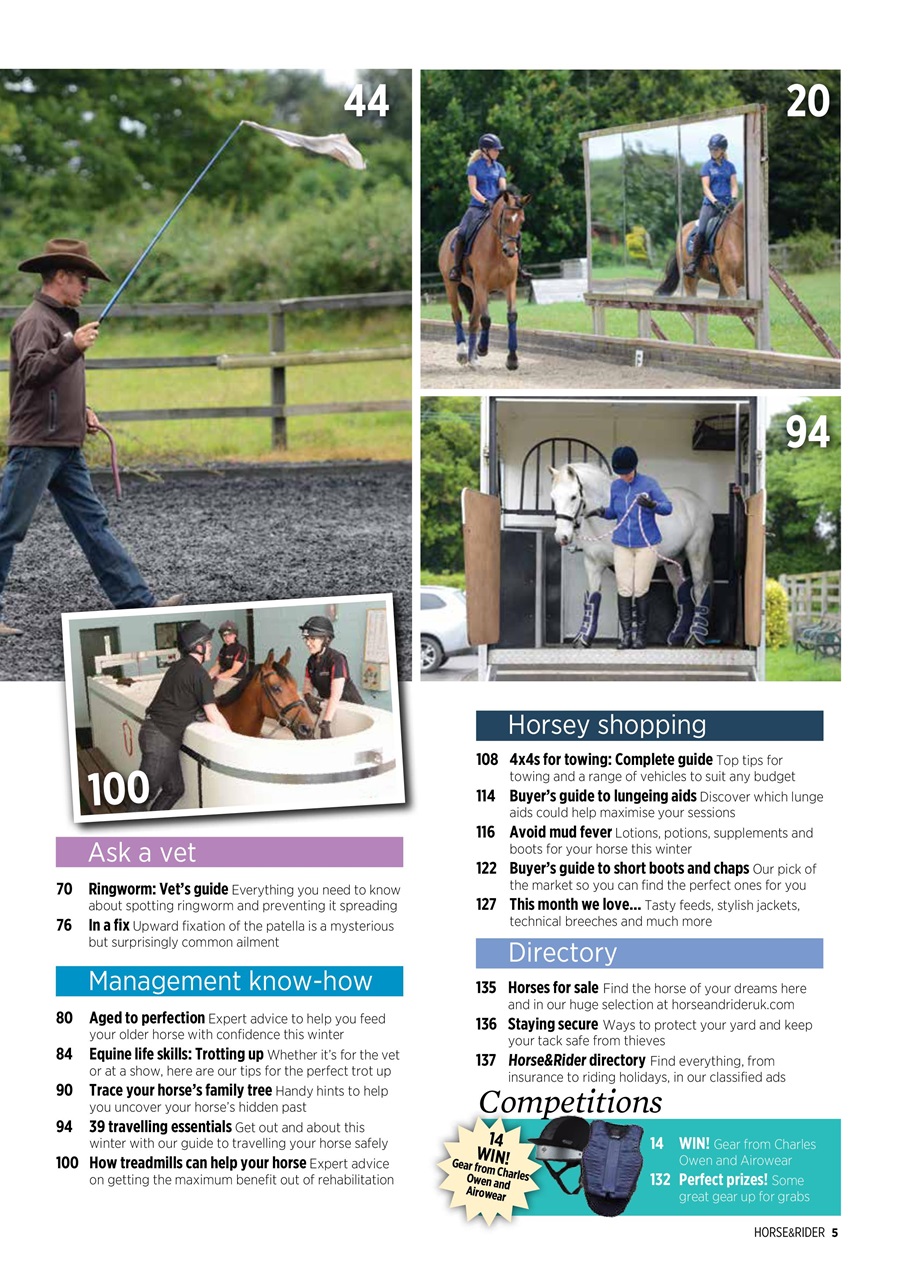 Horse&Rider Magazine - UK equestrian magazine for Horse and Rider Preview Pages