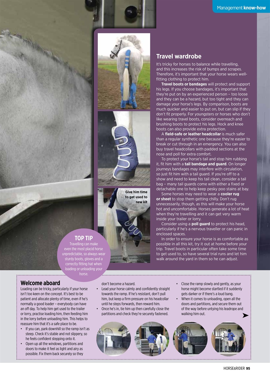 Horse&Rider Magazine - UK equestrian magazine for Horse and Rider Preview Pages