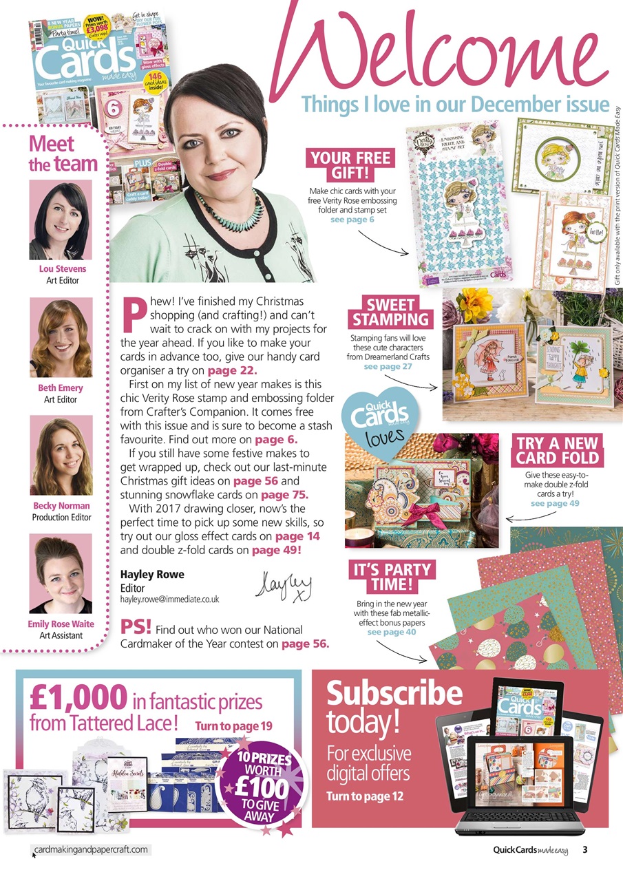 Quick Cards Made Easy Preview Pages