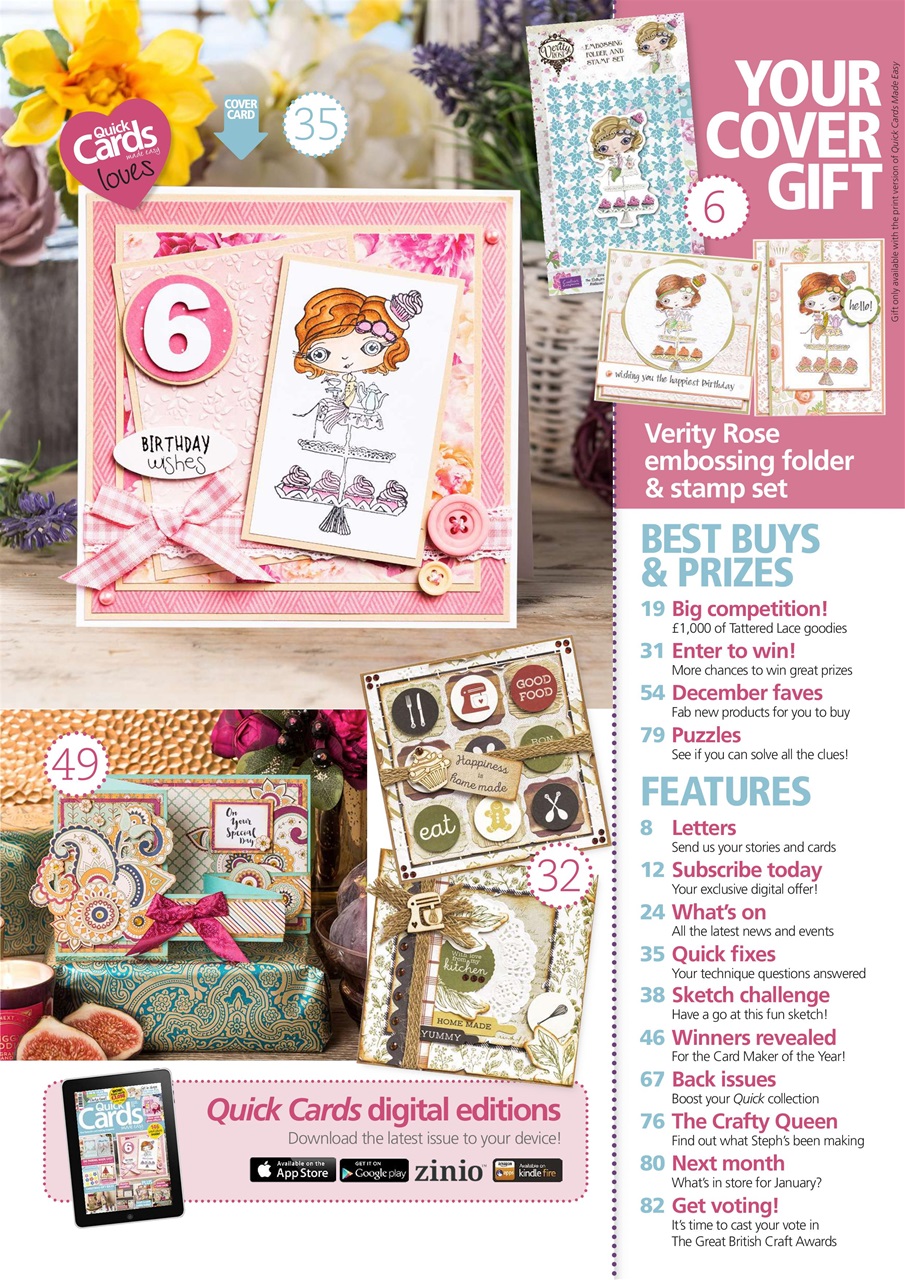 Quick Cards Made Easy Preview Pages