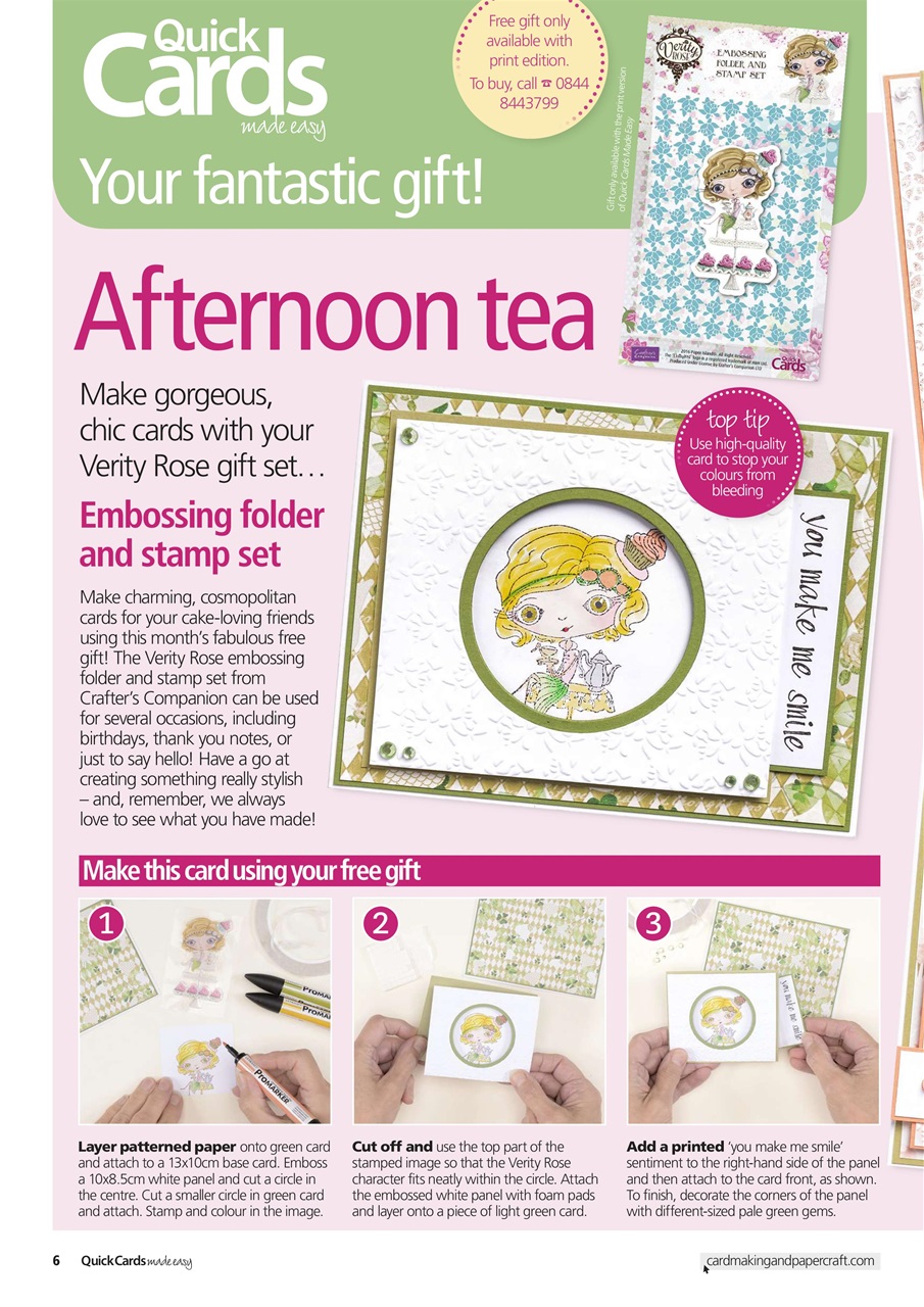 Quick Cards Made Easy Preview Pages