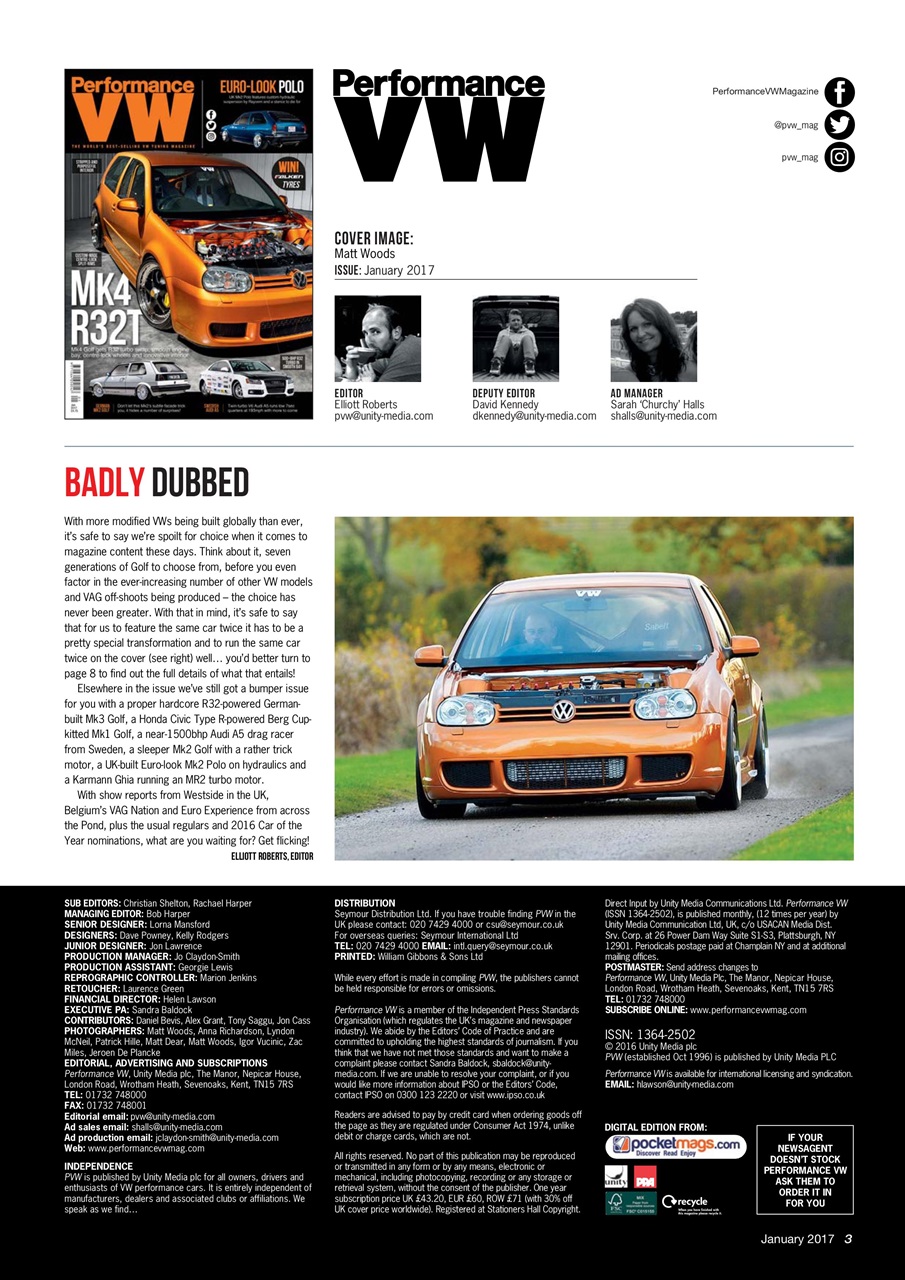Performance VW Preview Pages