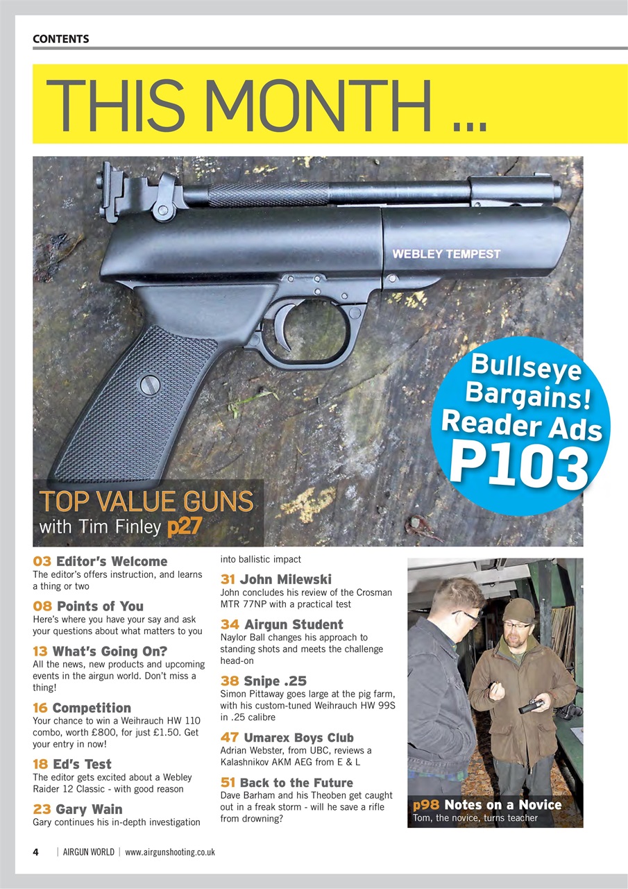Airgun World Preview Pages