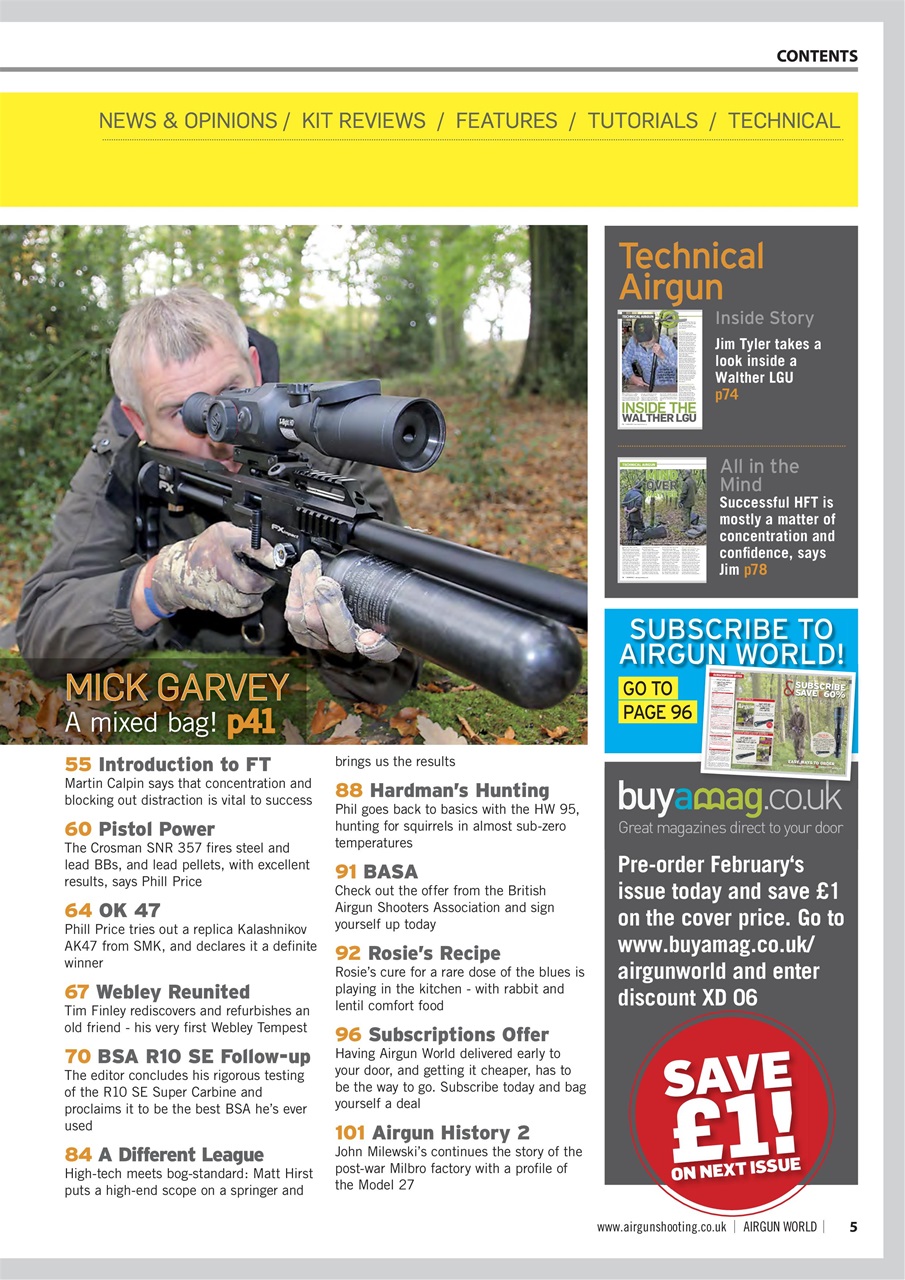 Airgun World Preview Pages