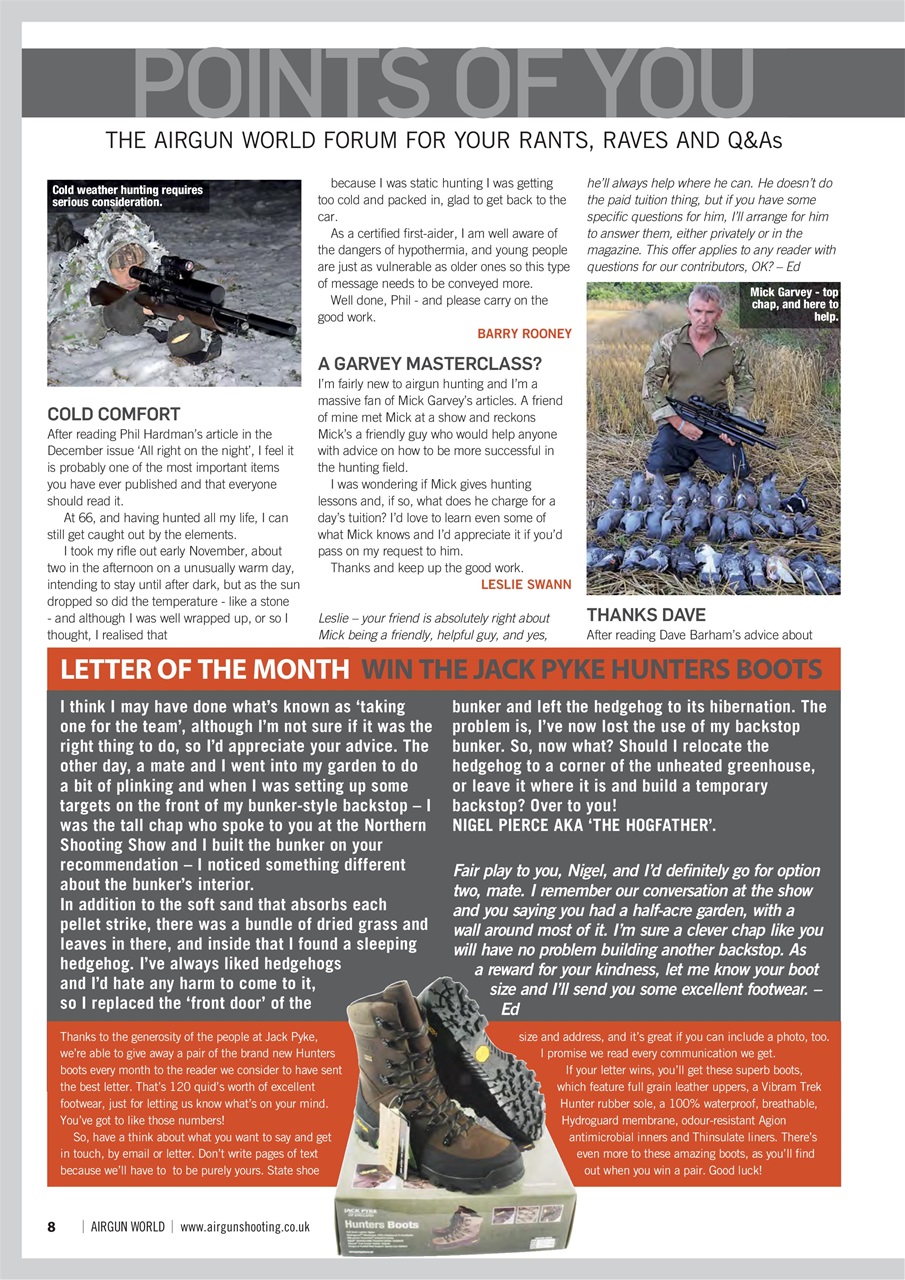 Airgun World Preview Pages