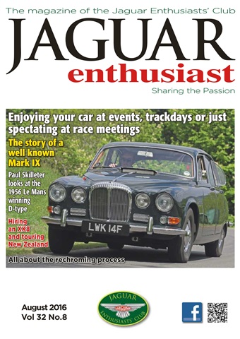 Jaguar Enthusiast issue Vol. 32 No. 8 