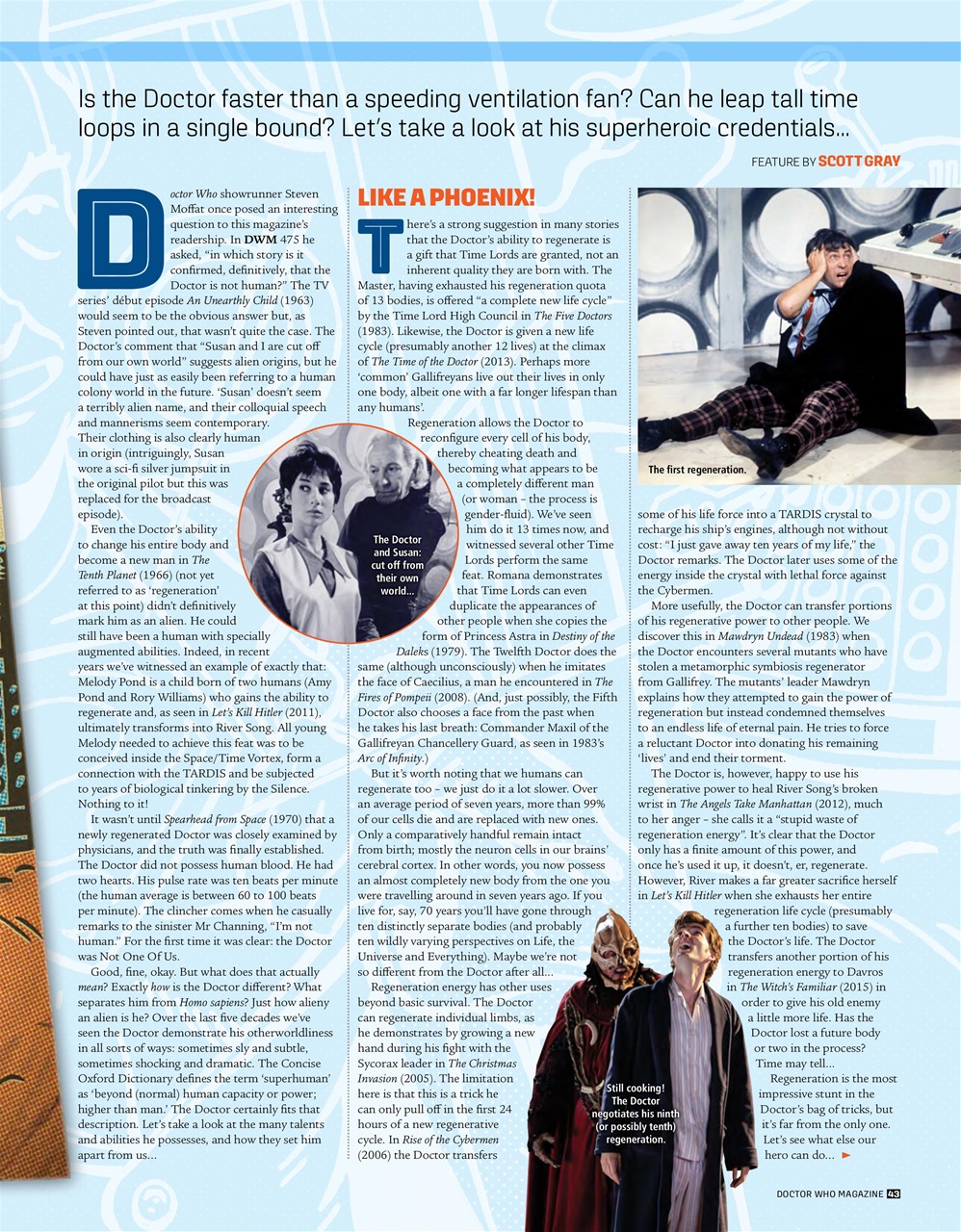 Doctor Who Magazine Preview Pages