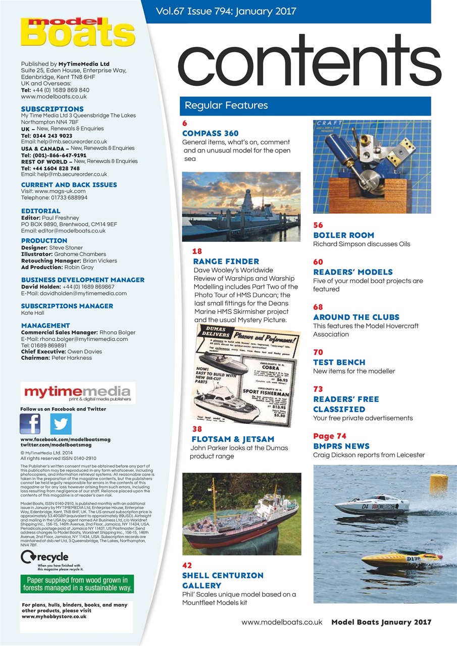 Model Boats Preview Pages