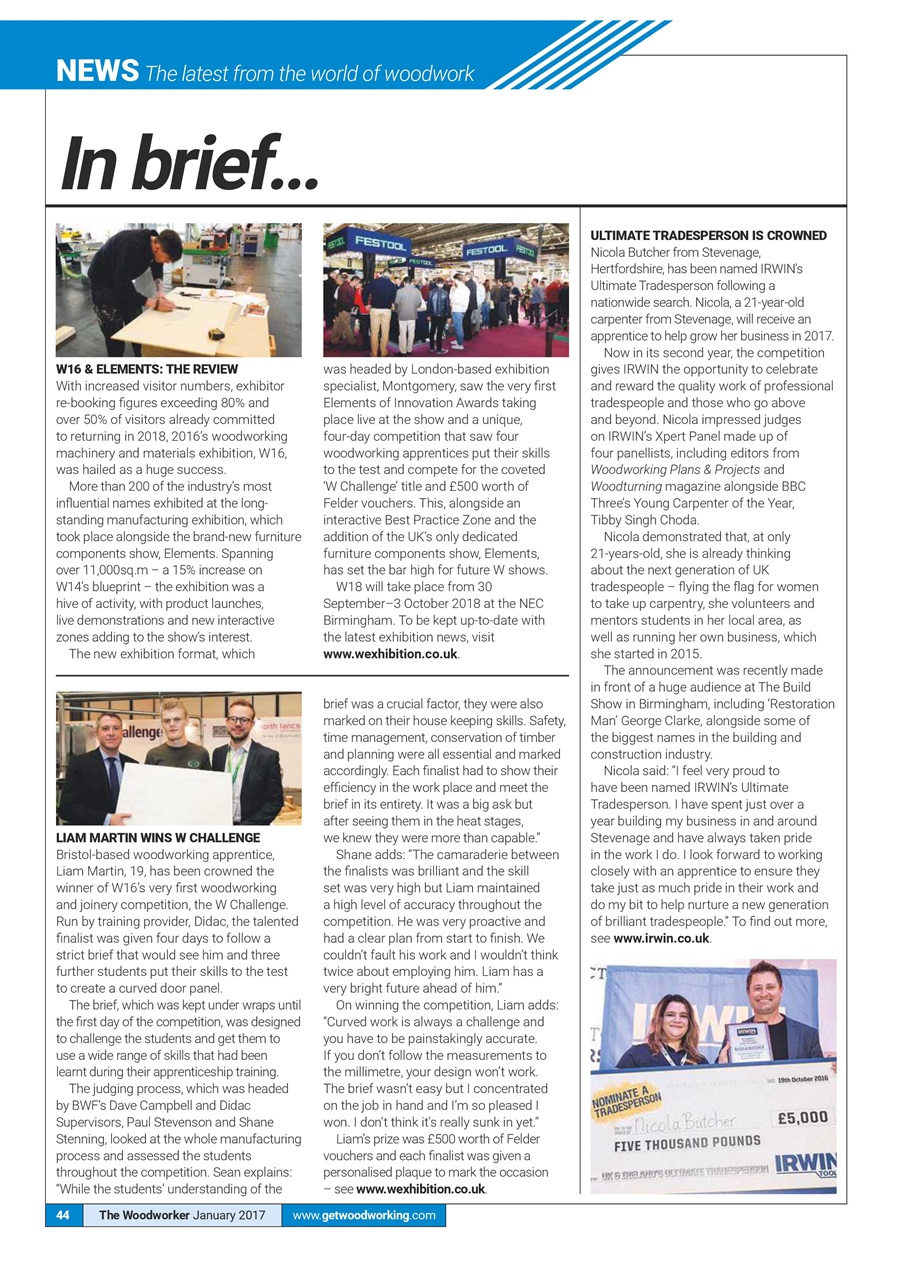 The Woodworker Magazine Preview Pages