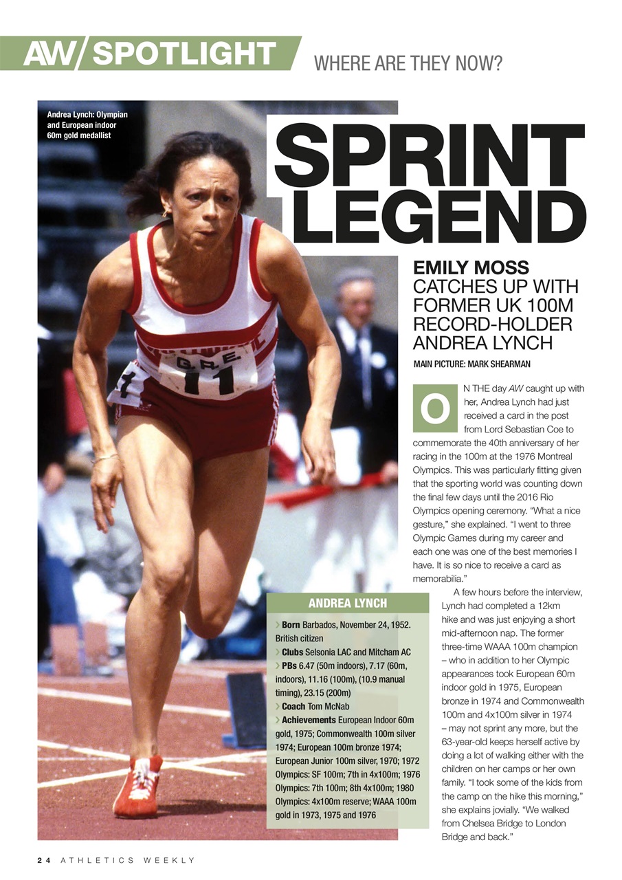 AW – Athletics Weekly Magazine Preview Pages