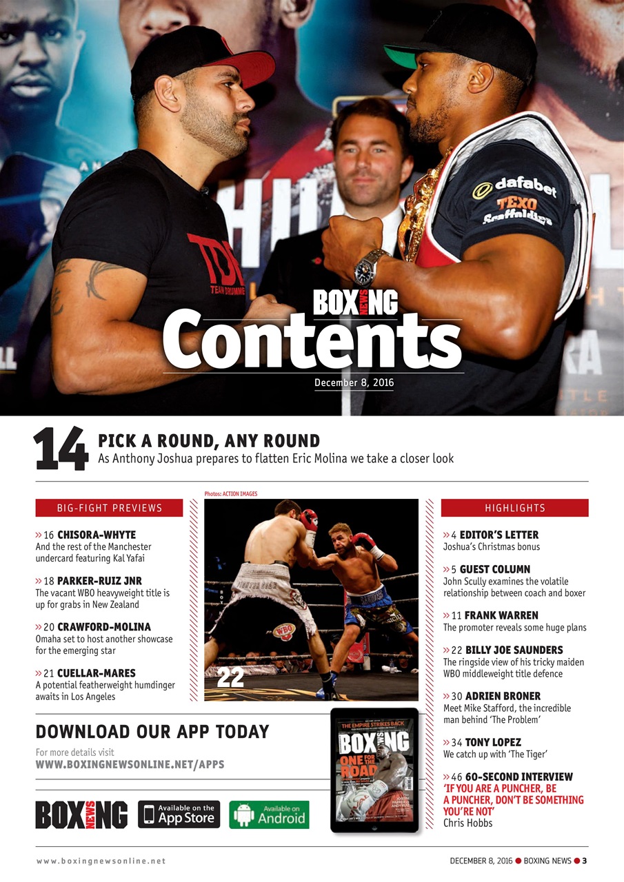 Boxing News Preview Pages