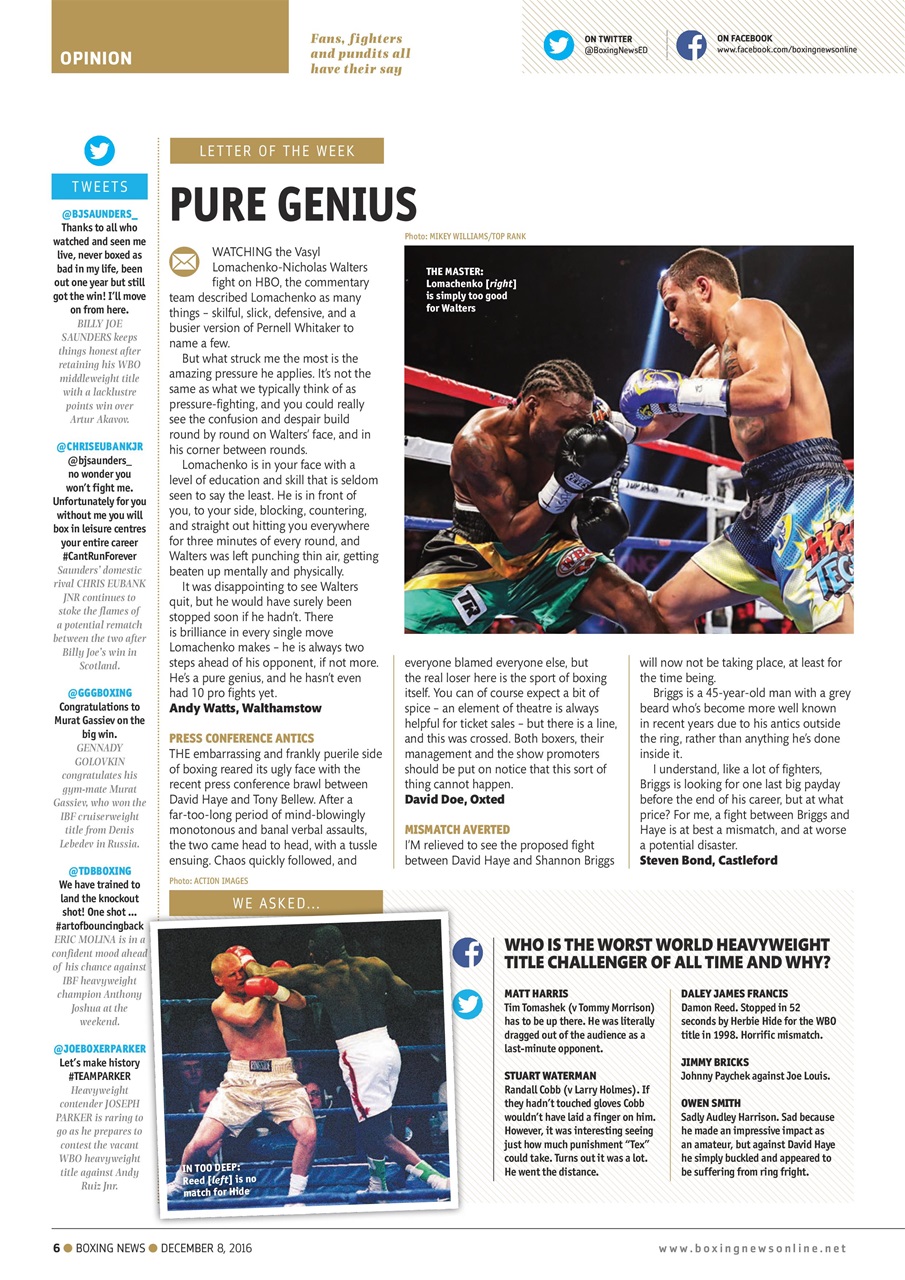 Boxing News Preview Pages