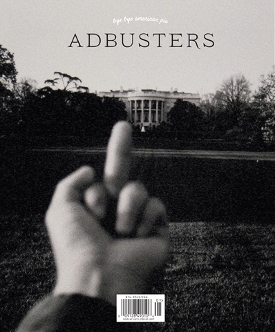 Adbusters issue Jan/Feb 2017