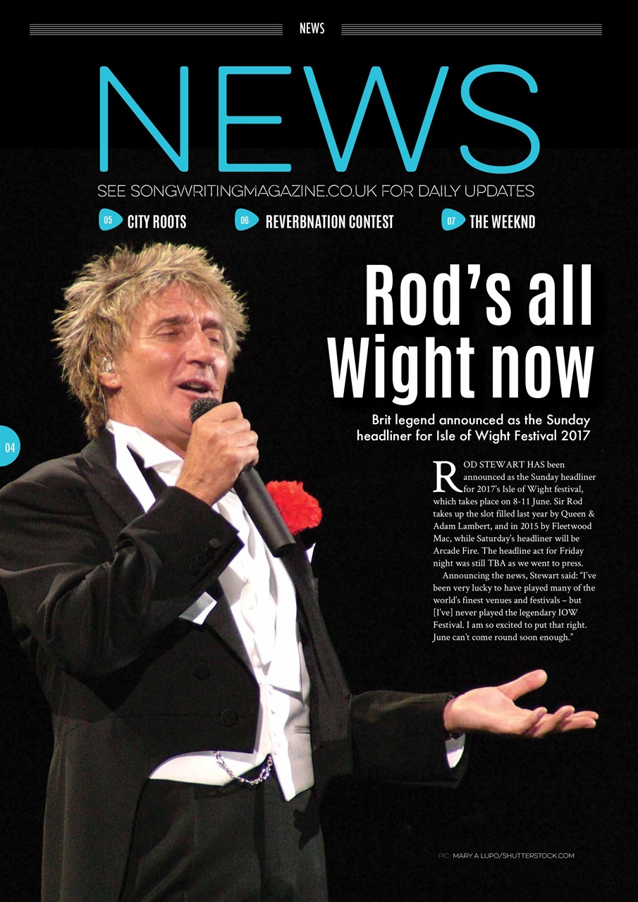 Songwriting Magazine Preview Pages