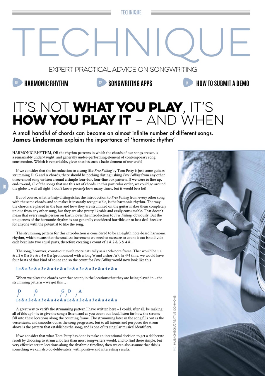 Songwriting Magazine Preview Pages