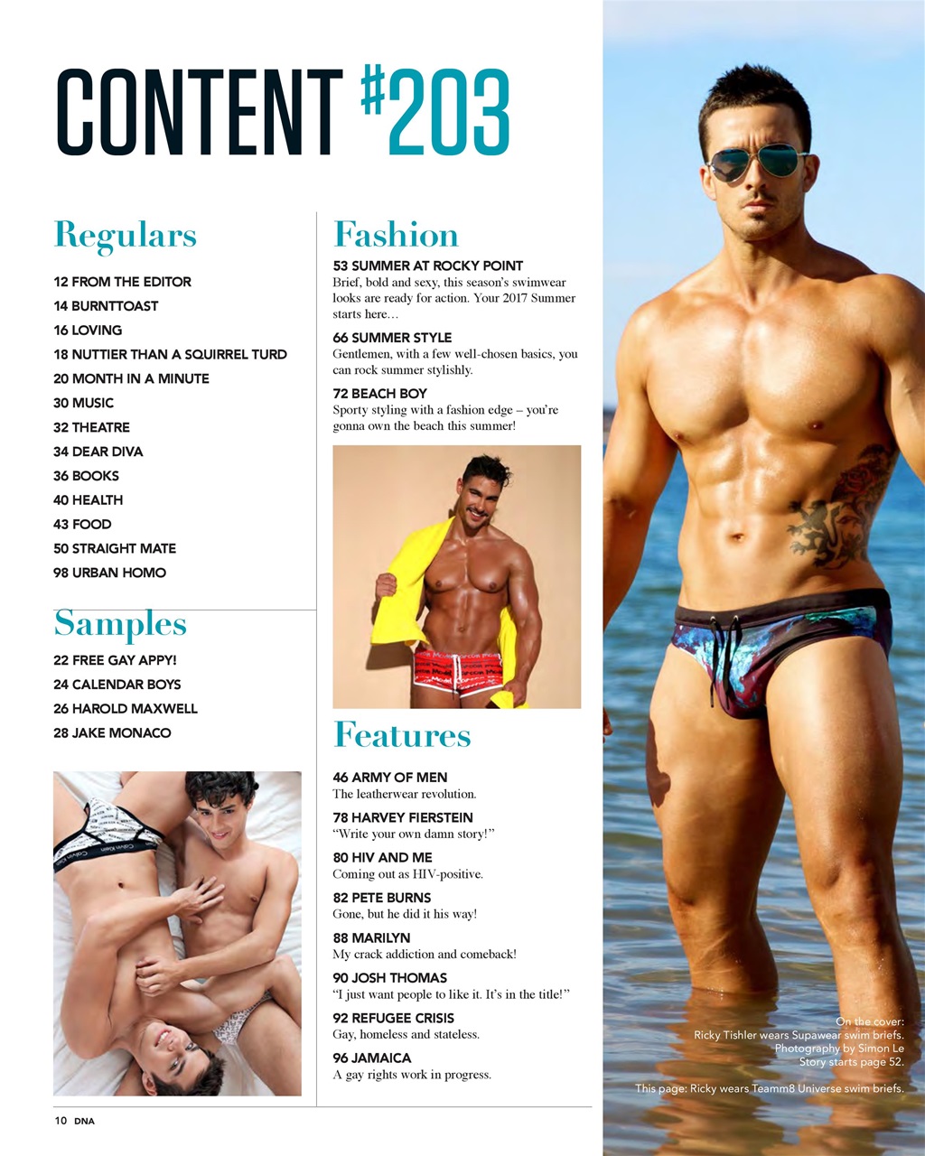 DNA Magazine Preview Pages