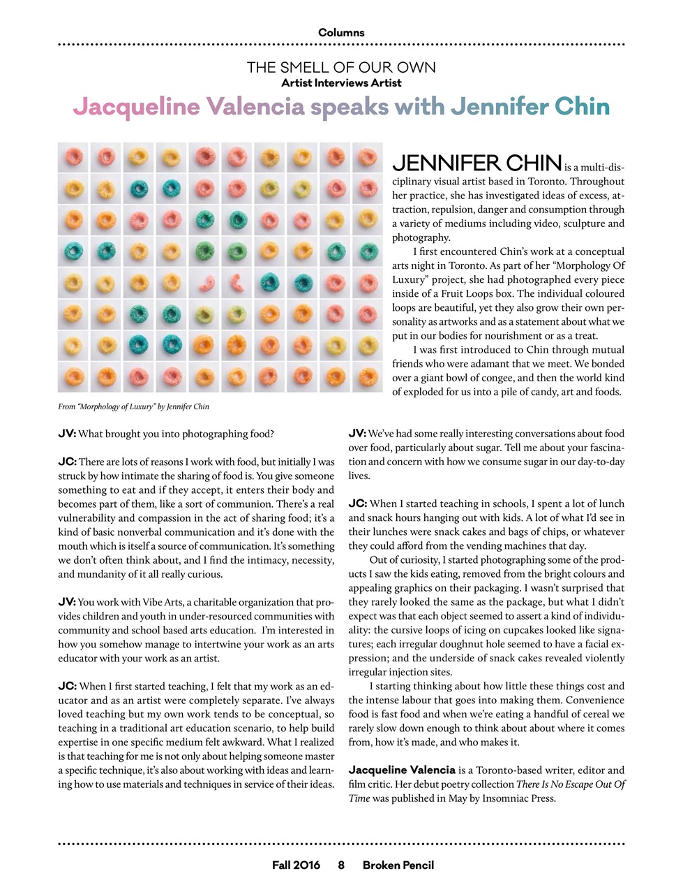 Broken Pencil Preview Pages