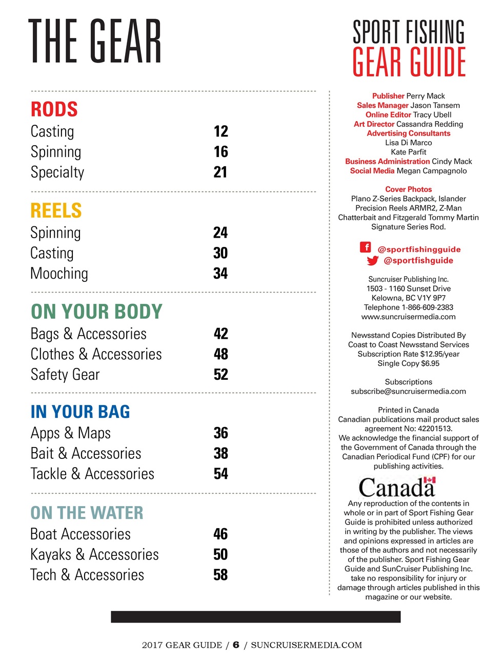 Sport Fishing Guides Preview Pages