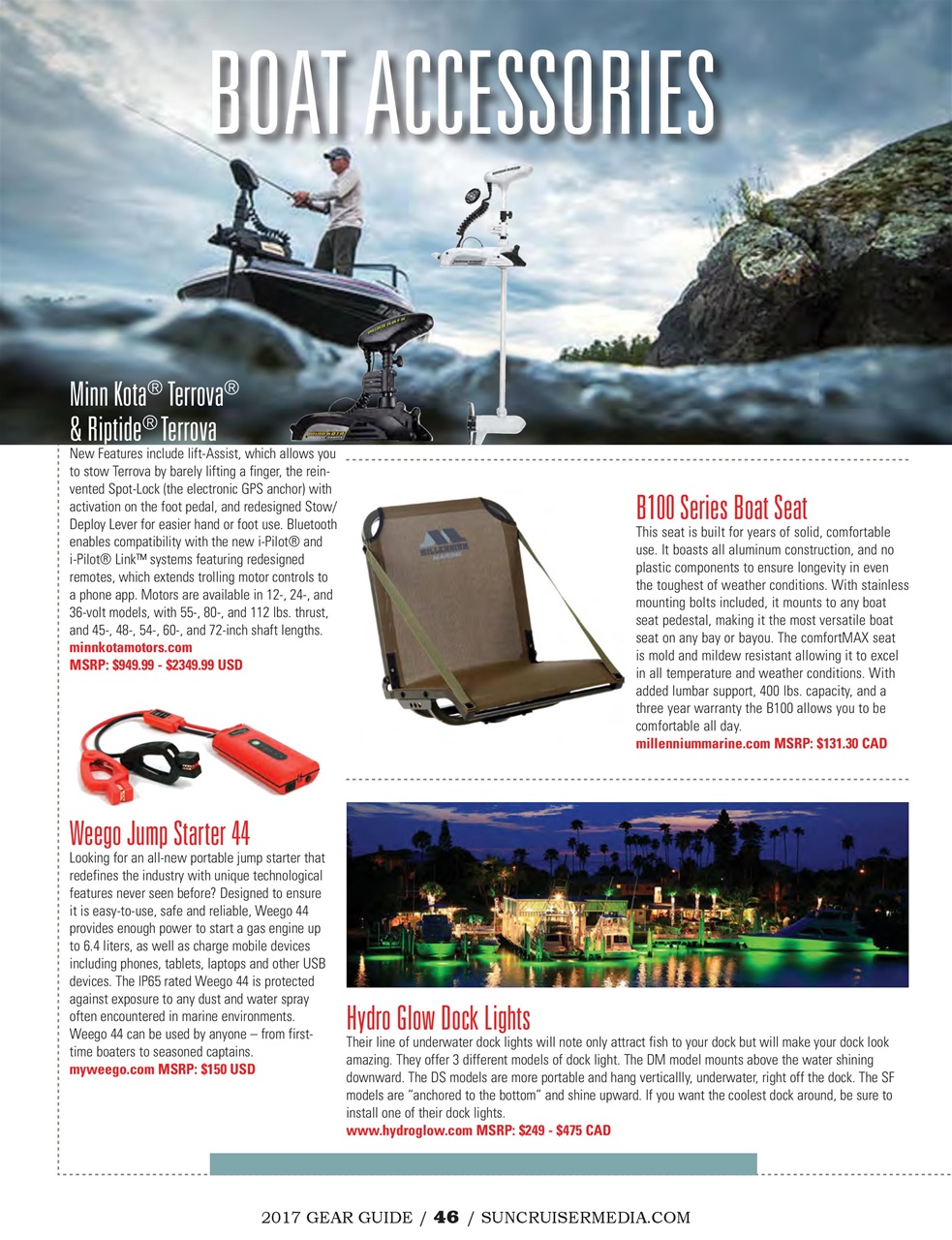 Sport Fishing Guides Preview Pages