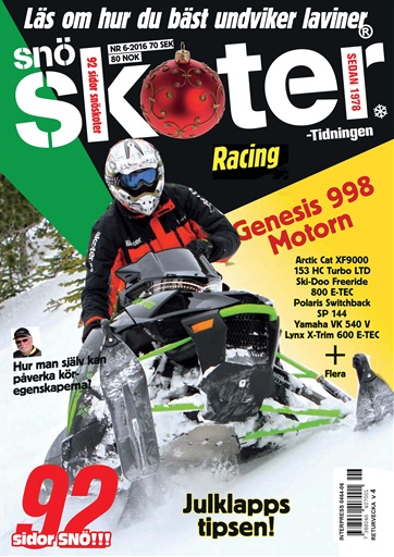 Tidningen Snöskoter issue 