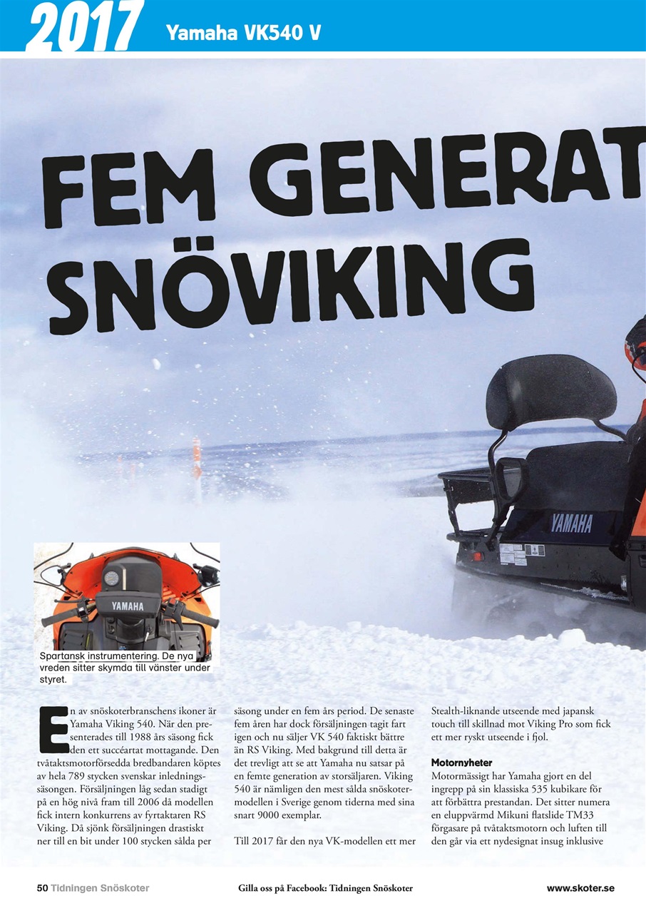 Tidningen Snöskoter Preview Pages