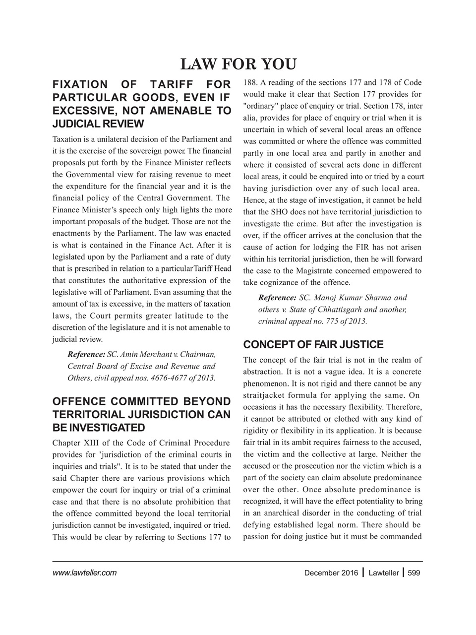 Lawteller – A Legal Awareness Magazine Preview Pages