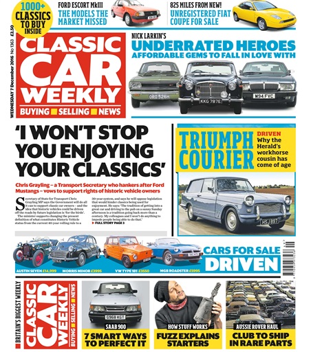 Classic Car Weekly issue 