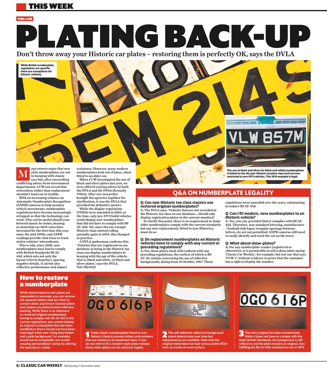 Classic Car Weekly Preview Pages