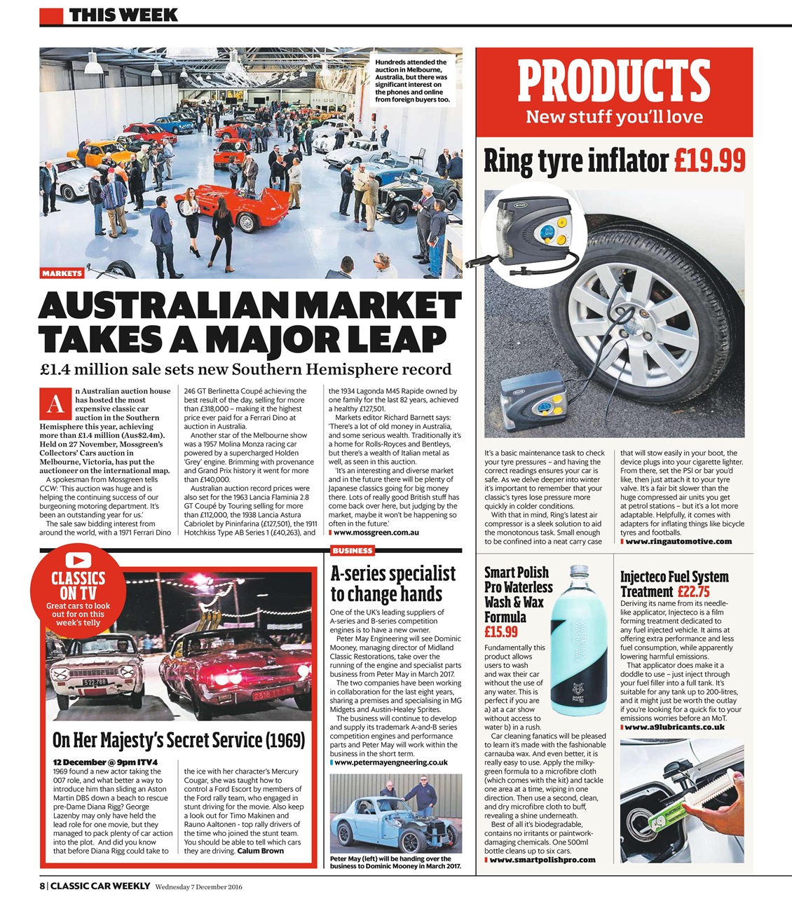 Classic Car Weekly Preview Pages