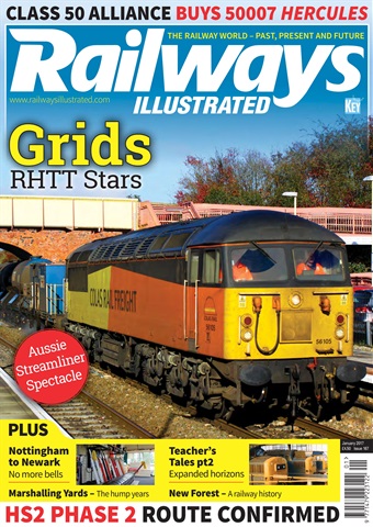 Railways Illustrated issue January 2017