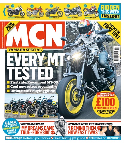 MCN issue 7th December 2016