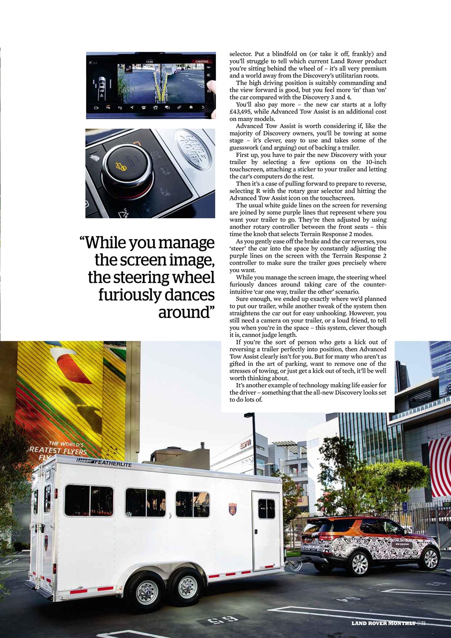 Land Rover Monthly Preview Pages