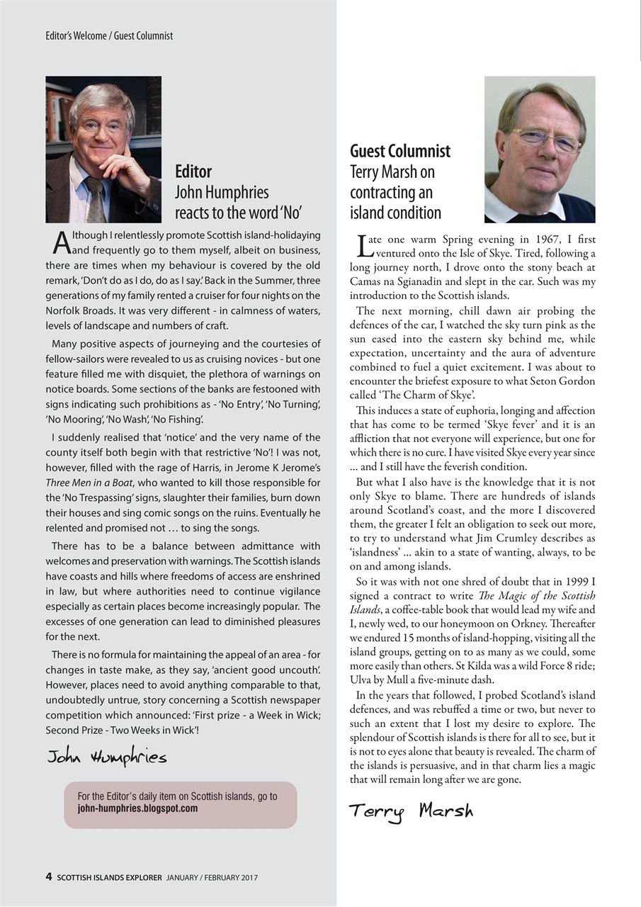 Scottish Islands Explorer Preview Pages