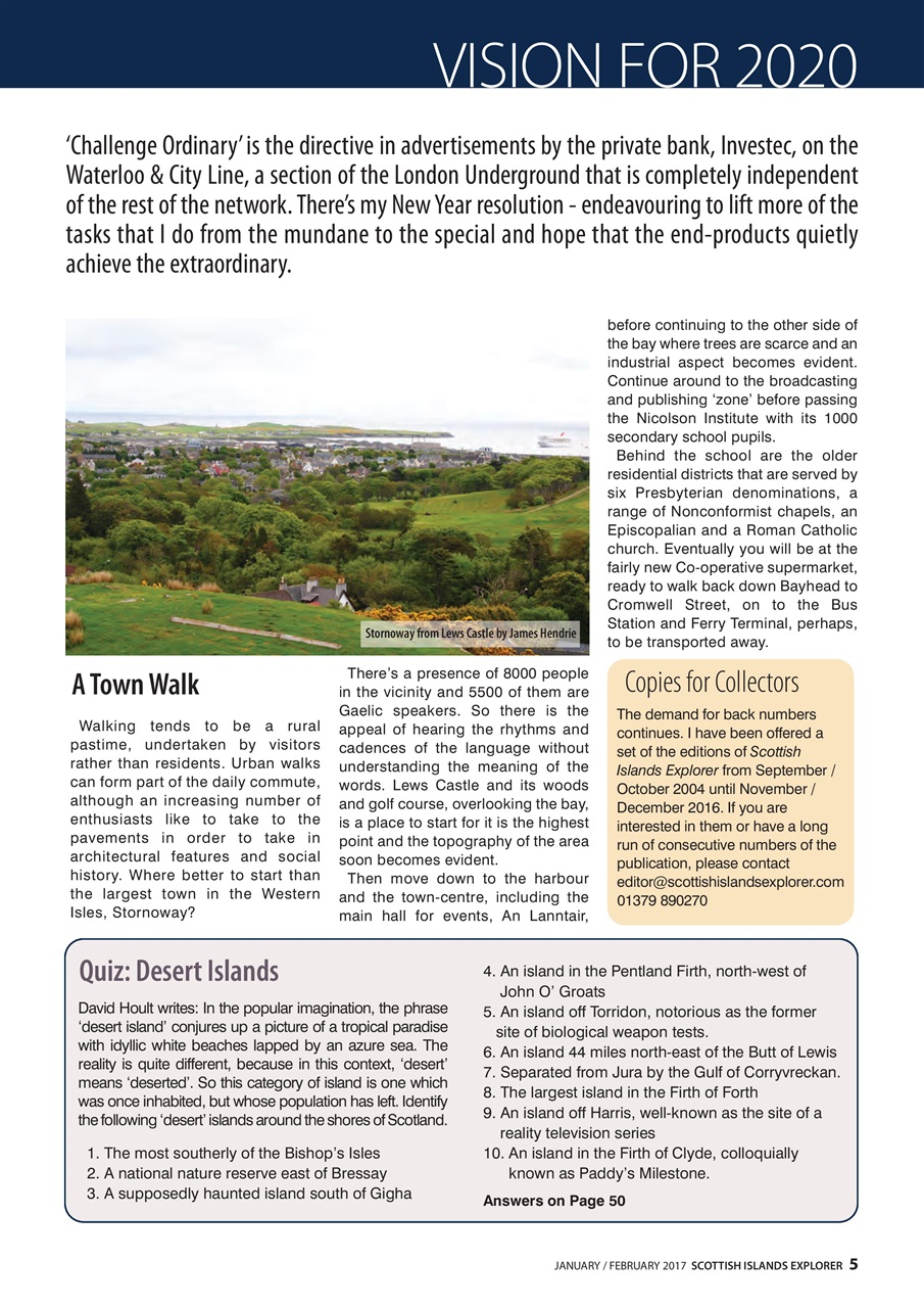 Scottish Islands Explorer Preview Pages